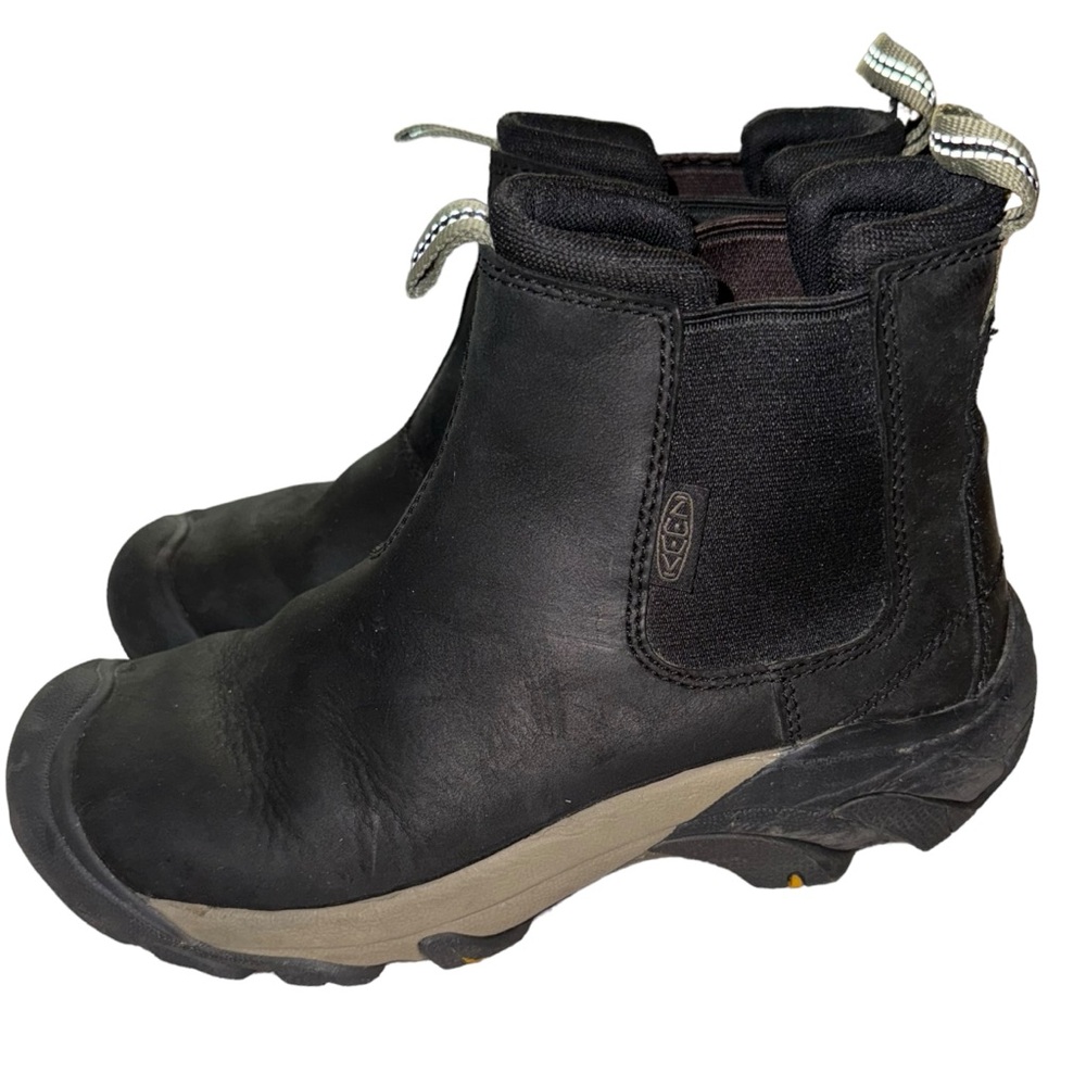 KEEN Women's Targhee 2 Pull on Mid Height Leather Chelsea Boot